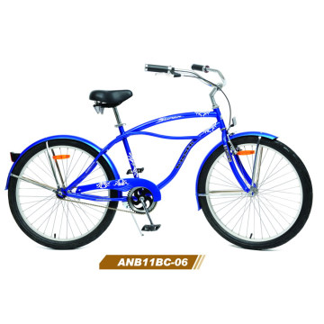 26 &#39;&#39; Steel Classic Vintage Herren Beach Cruiser Bike (ANB11BC-06)